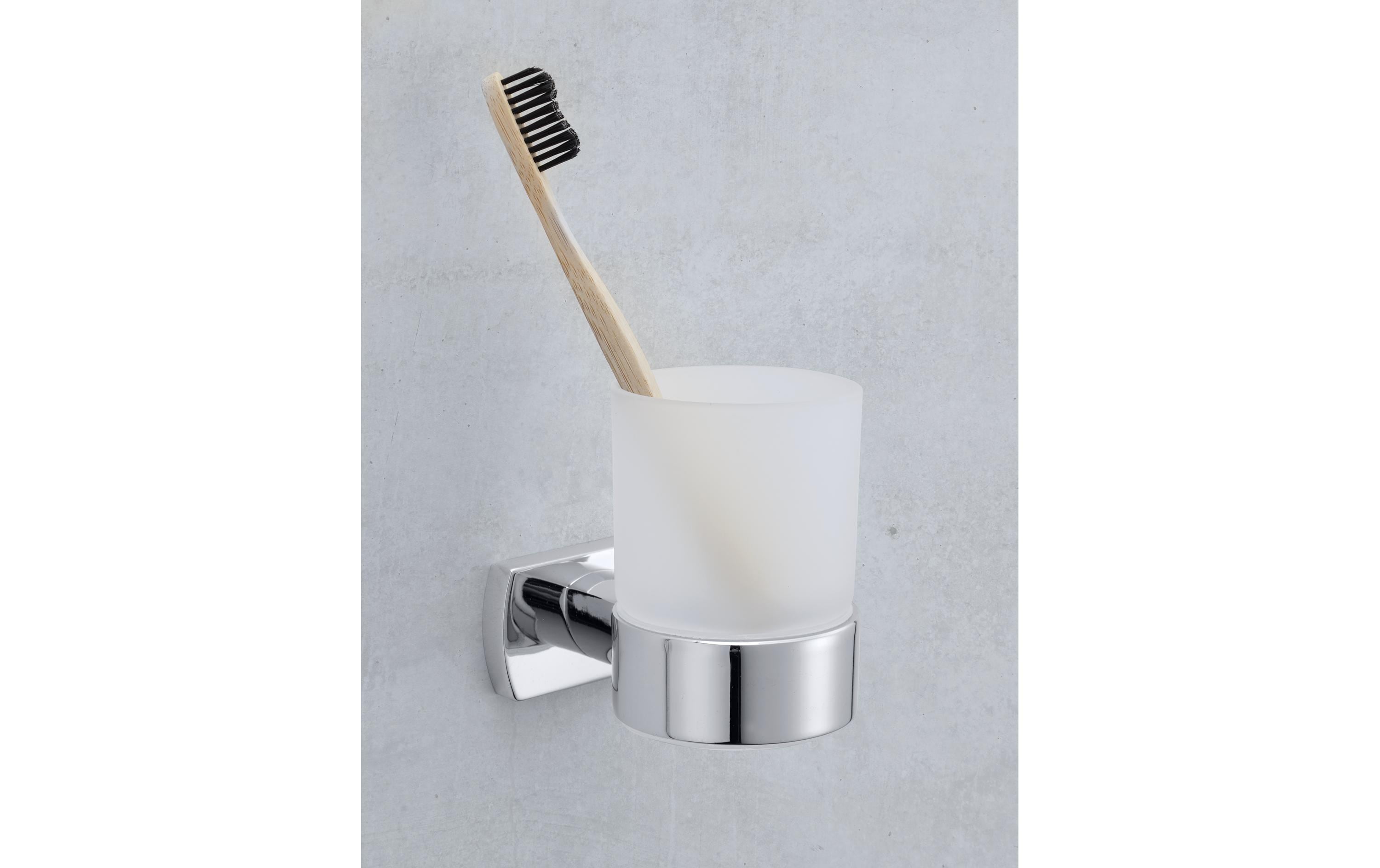 BIASCA Glashalter 9.6 x 6.9 x 10.5 cm Chrom BIASCA Glashalter 9.6 x 6.9 x 10.5 cm Chrom