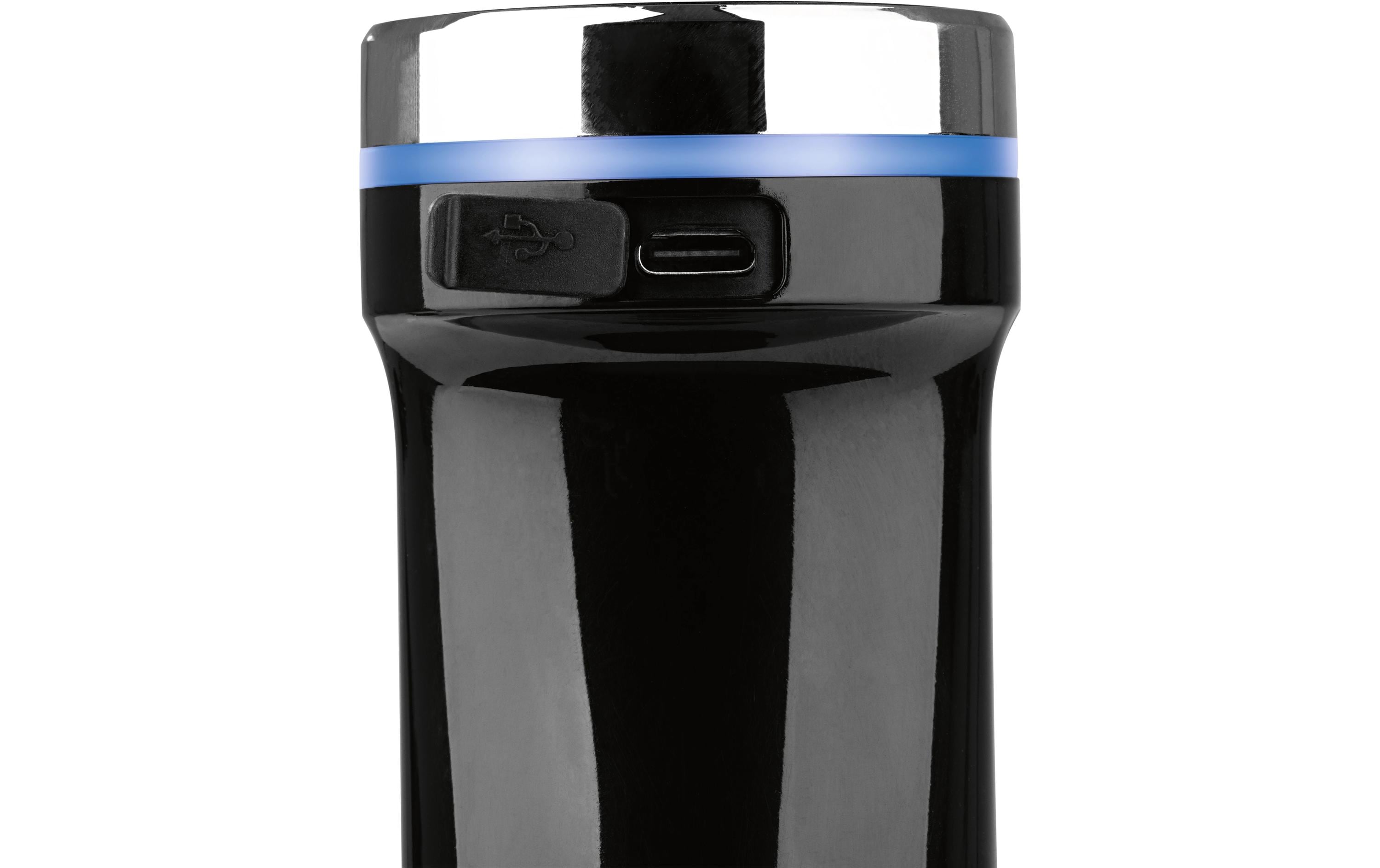 GOURMETmaxx Stabmixer Schwarz