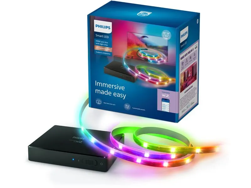Philips Smart Lighting HDMI 2.0 Sync Box 40-50, Schwarz, EU Philips Smart Lighting HDMI 2.0 Sync Box 40-50, Schwarz, EU