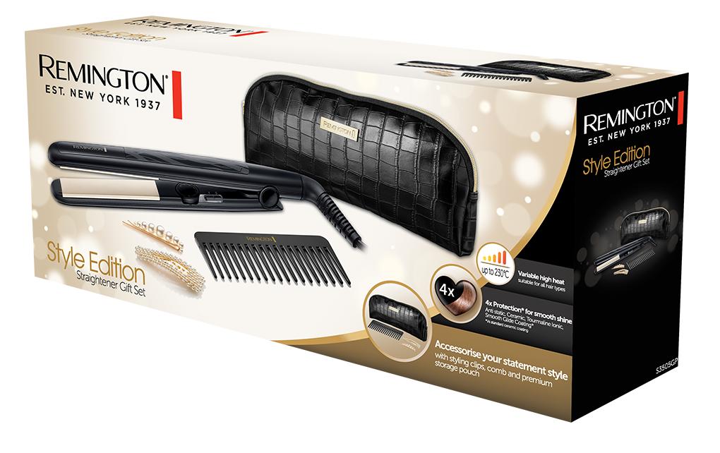 Remington Haarglätter Style Edition S3505GP Geschenk-Set