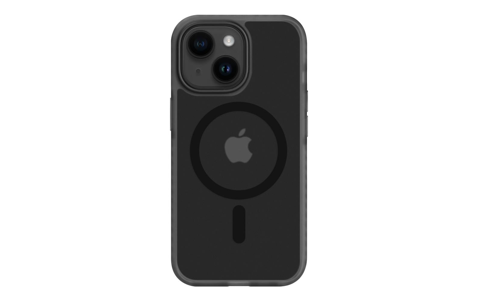 Nevox StyleShell INVISIO MagSafe iPhone 15 Plus Schwarz