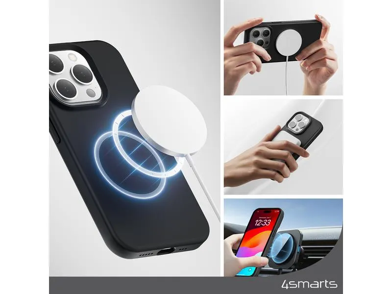 4smarts Back Cover Silicone Cupertino UltiMag iPhone 15 Plus