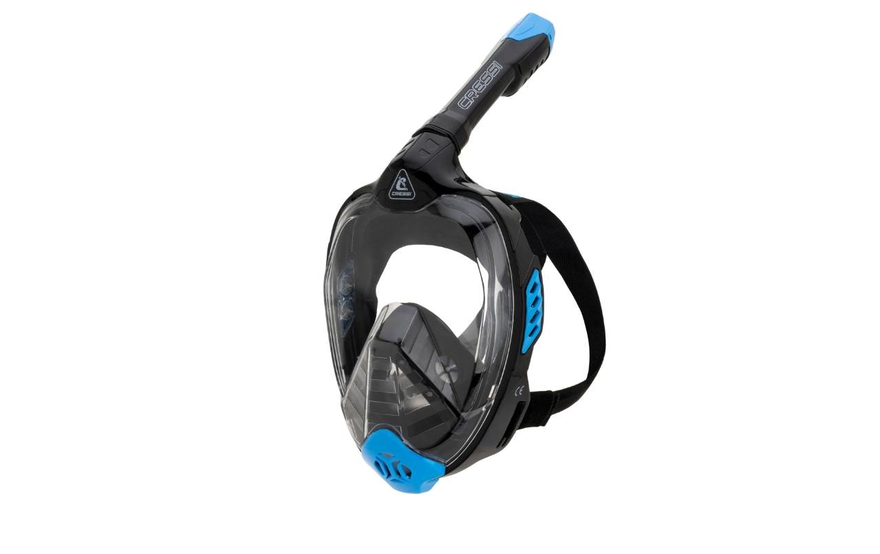 CRESSI Full Face Mask Bali Black/Blue L/XL CRESSI Full Face Mask Bali Black/Blue L/XL