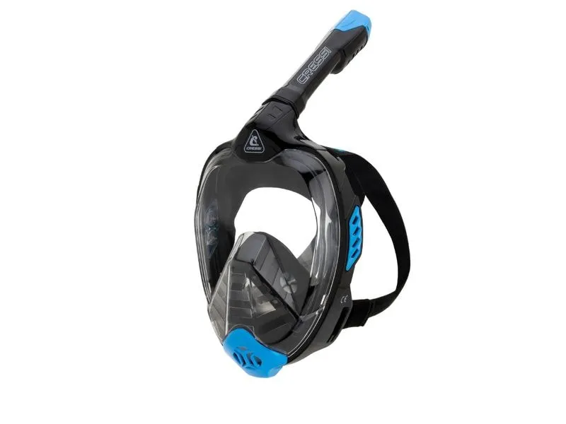 CRESSI Full Face Mask Bali Black/Blue L/XL CRESSI Full Face Mask Bali Black/Blue L/XL