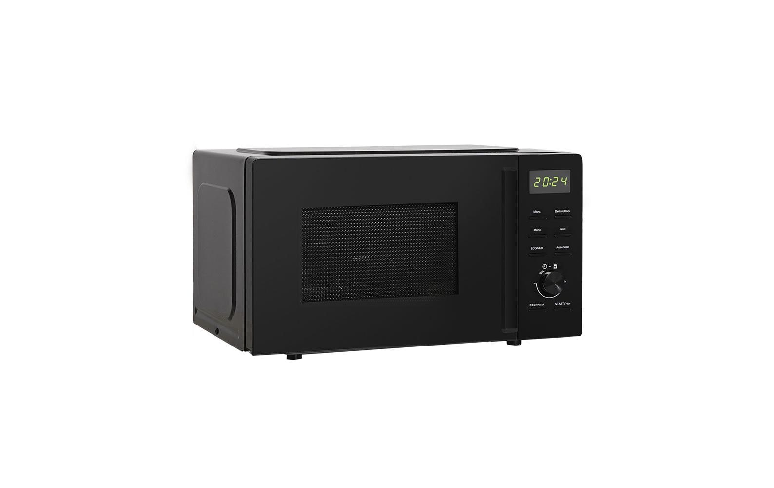 Berger Lanz Mikrowelle mit Grill MW20P62 Schwarz