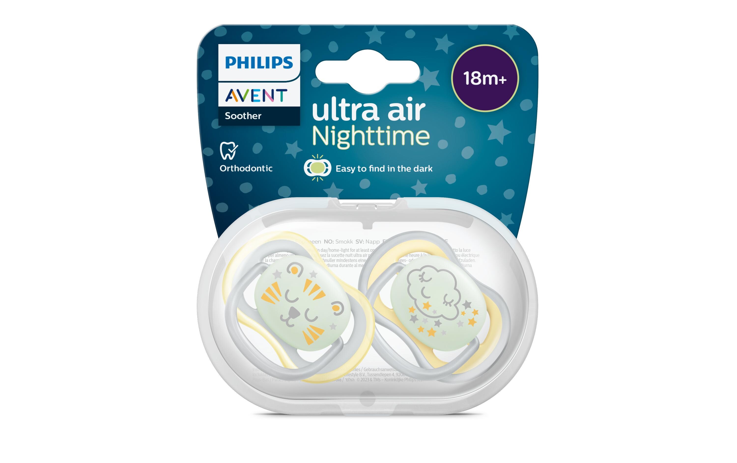 PHILIPS AVENT Nuggi Ultra Air Night 18+ Mt. PHILIPS AVENT Nuggi Ultra Air Night 18+ Mt.