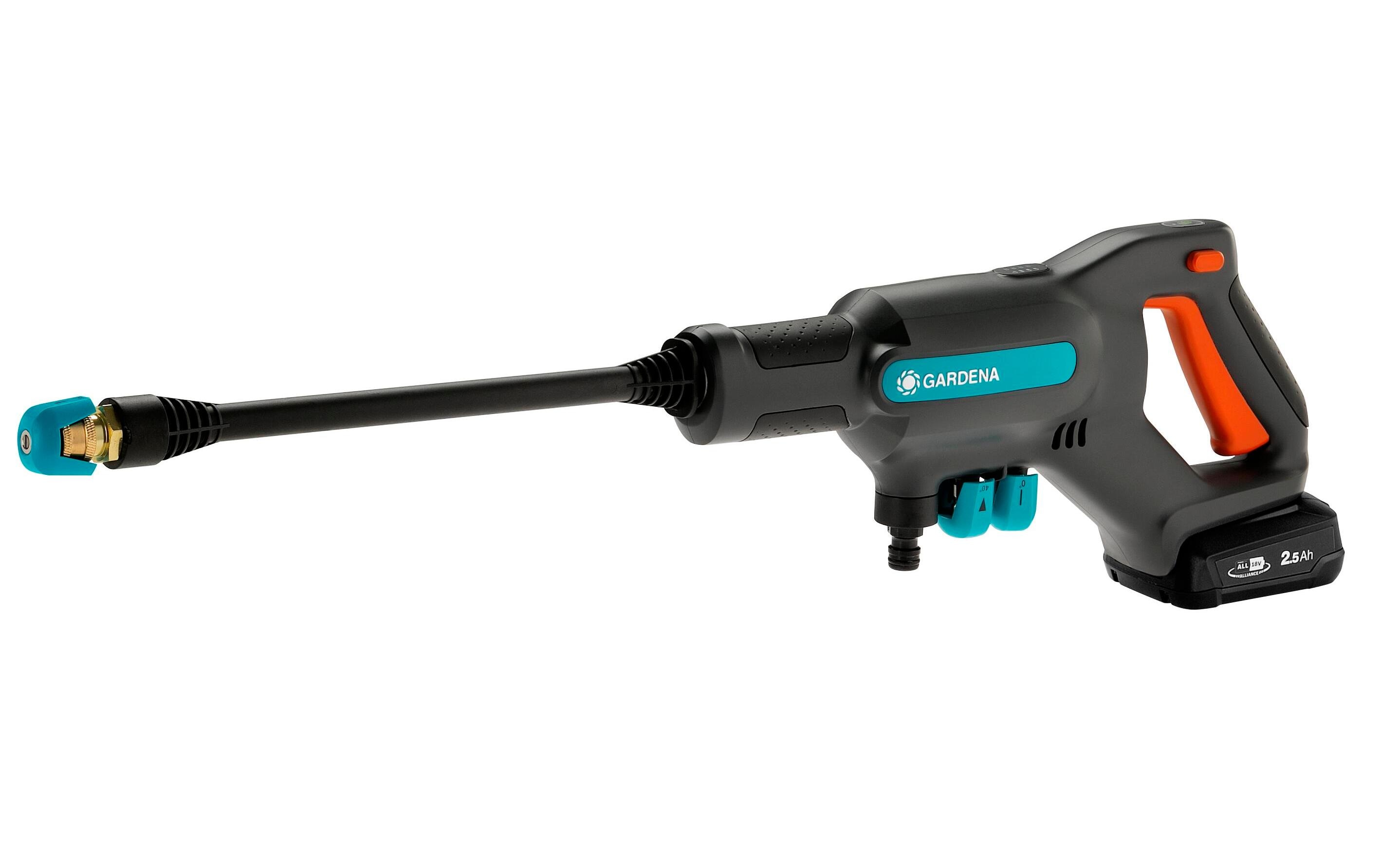 GARDENA Akku-Mitteldruckreiniger AquaClean 24/18 V P4A Premium Set GARDENA Akku-Mitteldruckreiniger AquaClean 24/18 V P4A Premium Set