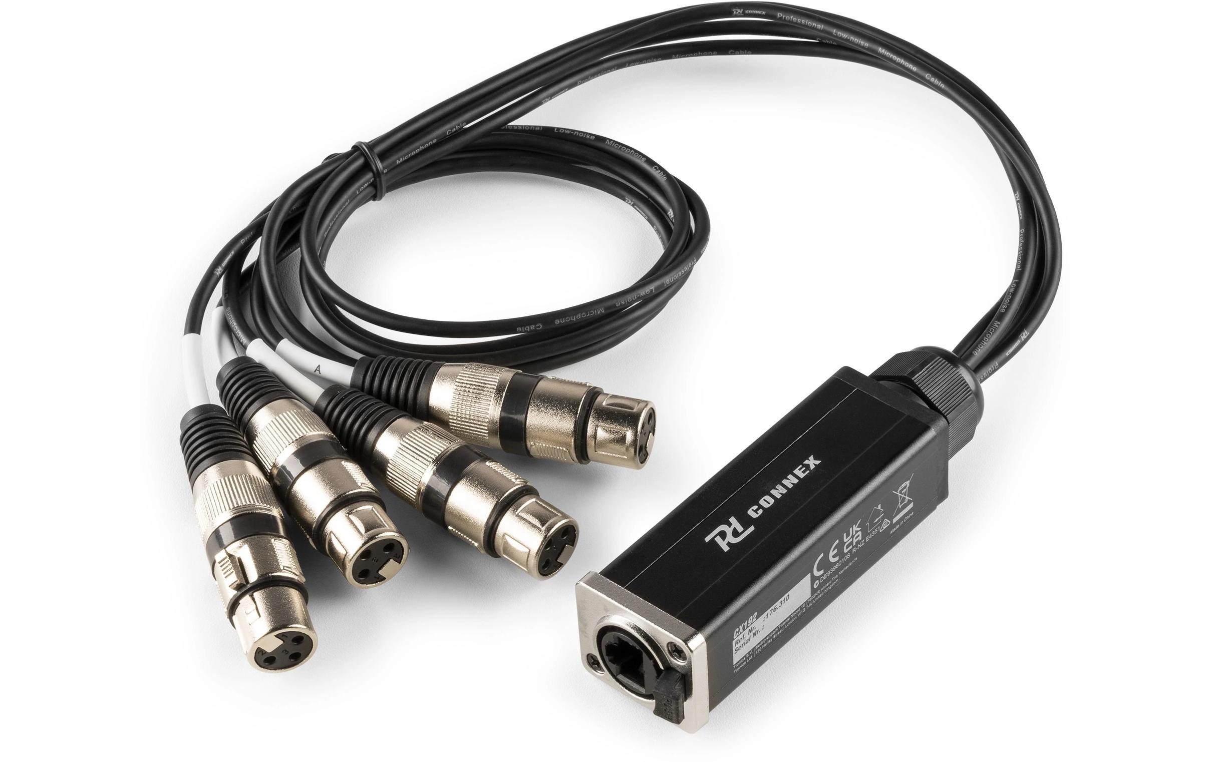 PD Connex Audio-Kabel CX192 XLR 3 Pole, female - RJ45 0.7 m