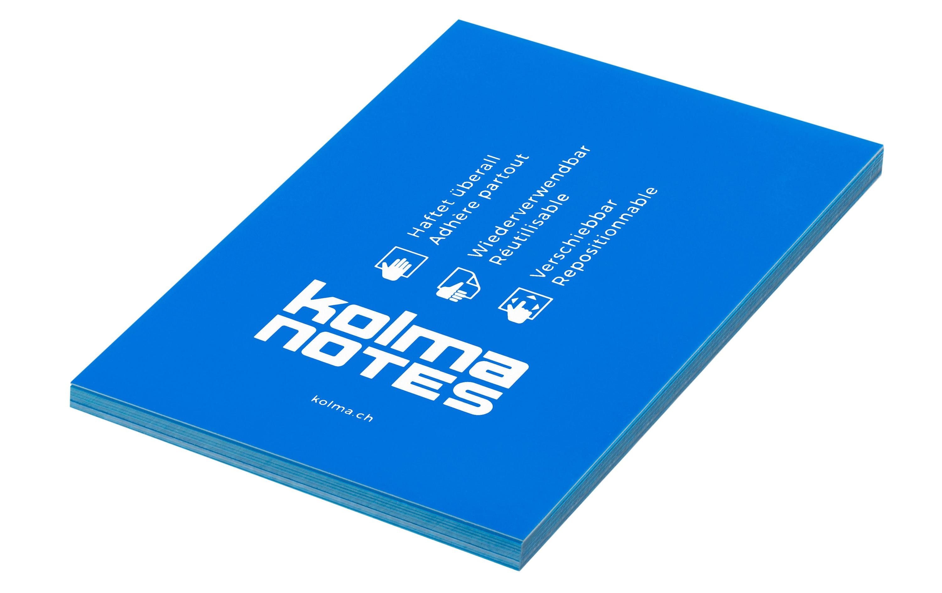 Kolma Notizzettel NOTES A6 Blau, 100 Blatt Kolma Notizzettel NOTES A6 Blau, 100 Blatt