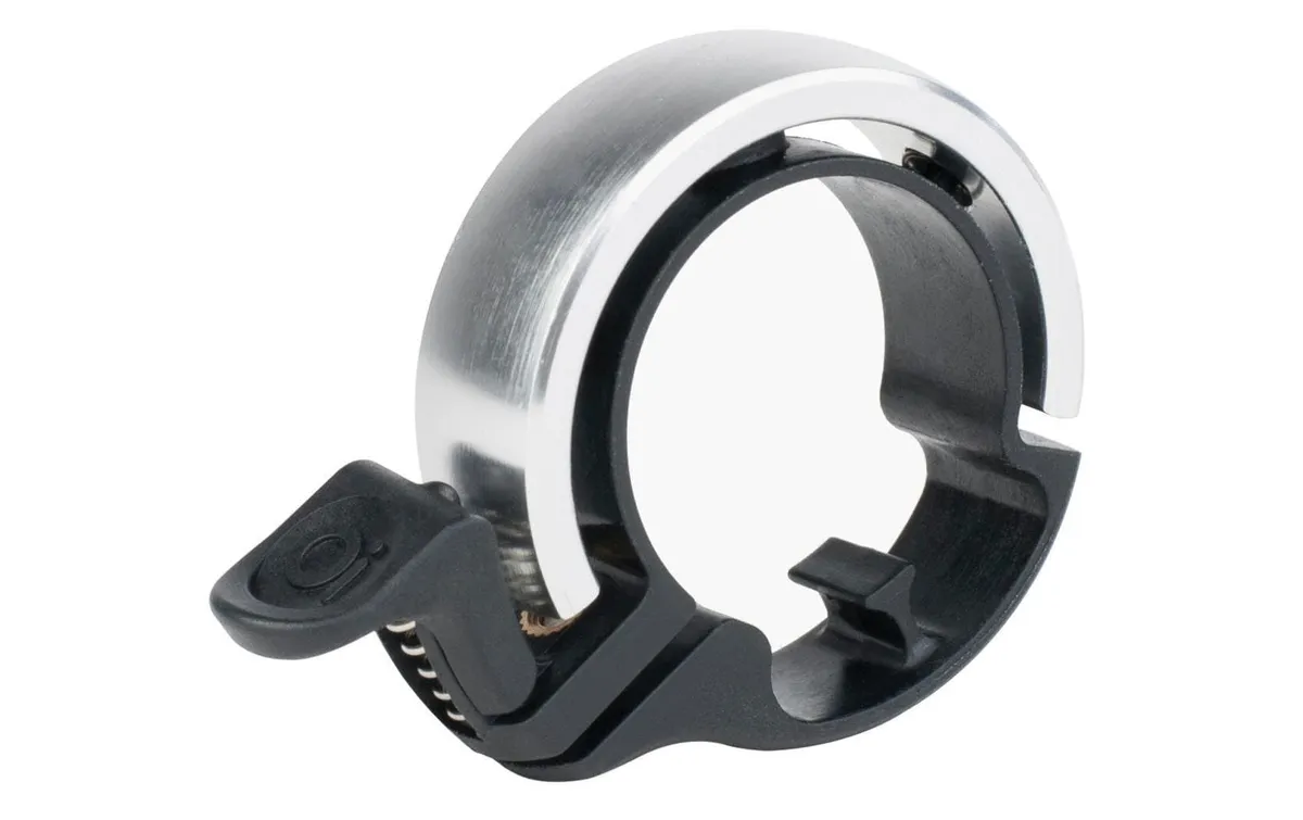 knog. Fahrradklingel Oi Ø 31.8, Silber