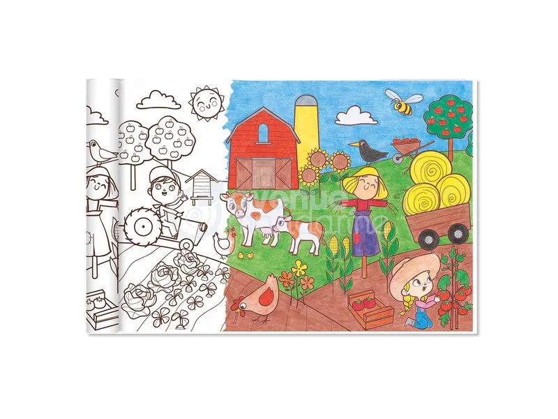 Avenue Mandarine Graffy Roll, Die kleine Welt der Landwirtschaft Weiss Avenue Mandarine Graffy Roll, Die kleine Welt der Landwirtschaft Weiss