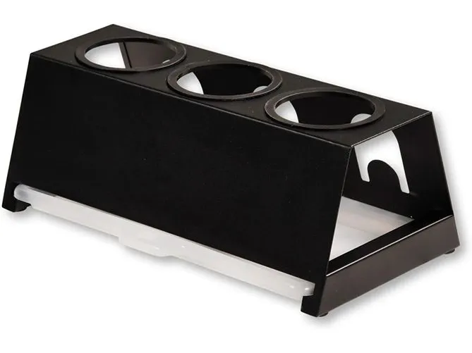 Kesper Flaschenabtropfhalter Metall Mattschwarz 32 x 17 x 12.5 cm Kesper Flaschenabtropfhalter Metall Mattschwarz 32 x 17 x 12.5 cm