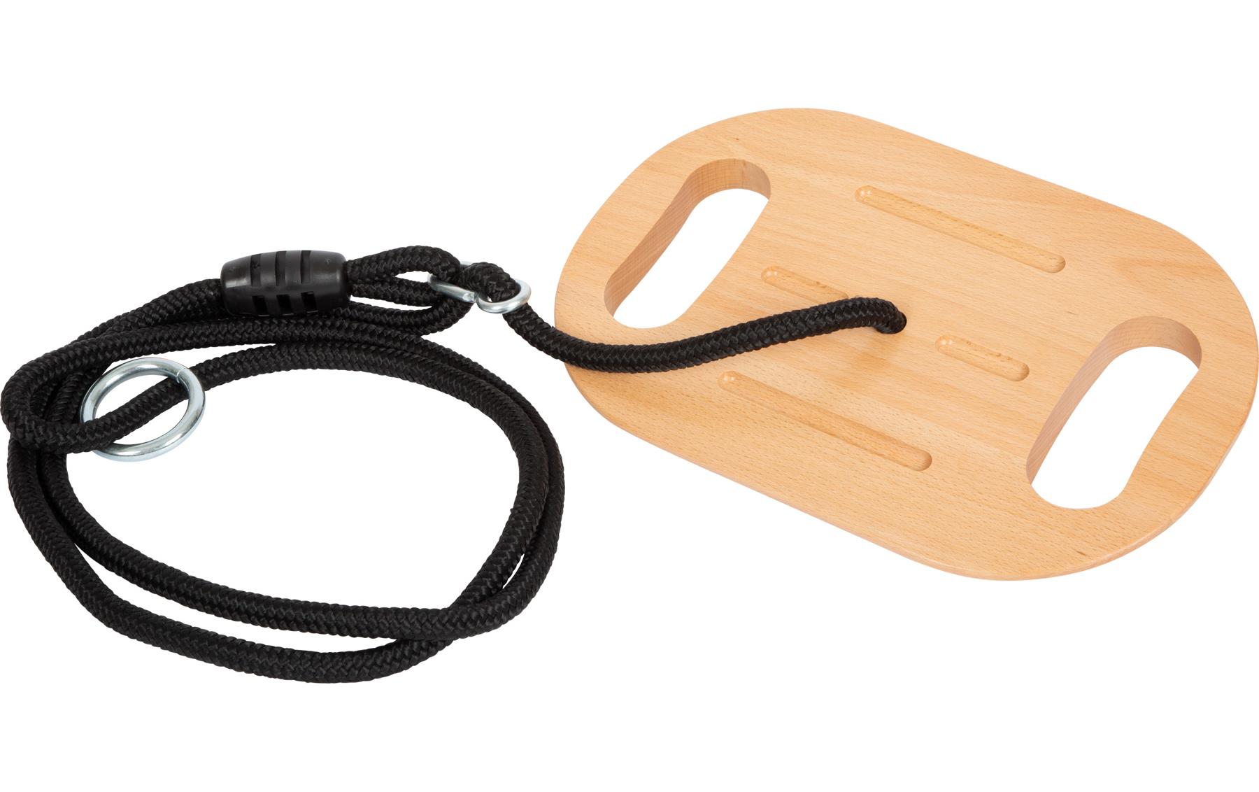 small foot Tellerschaukel mit Griffen: «Black Line»