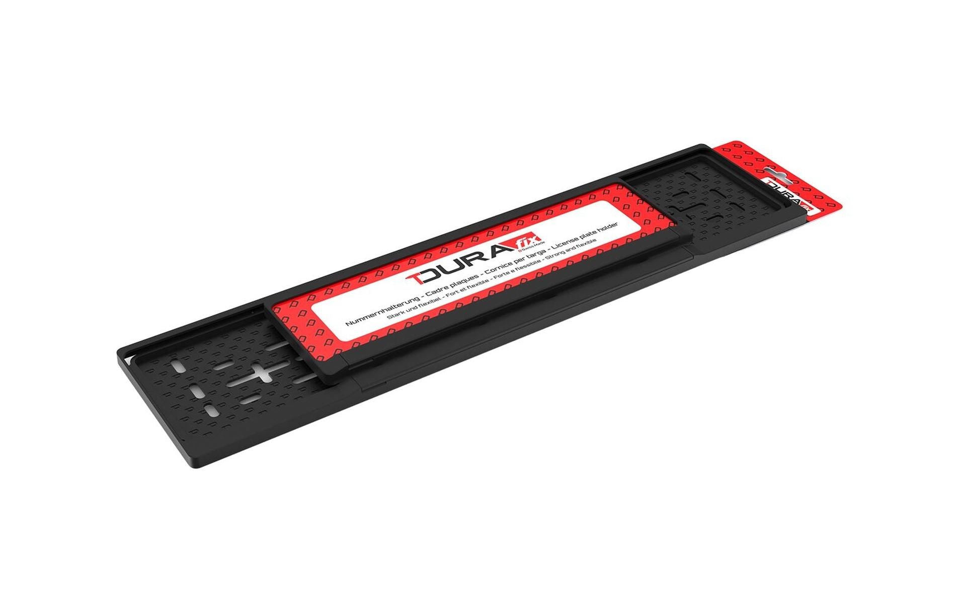 DURAfix Nummernrahmen-Set Kunststoff schwarz, 30 × 8 cm/50 × 11 cm DURAfix Nummernrahmen-Set Kunststoff schwarz, 30 × 8 cm/50 × 11 cm