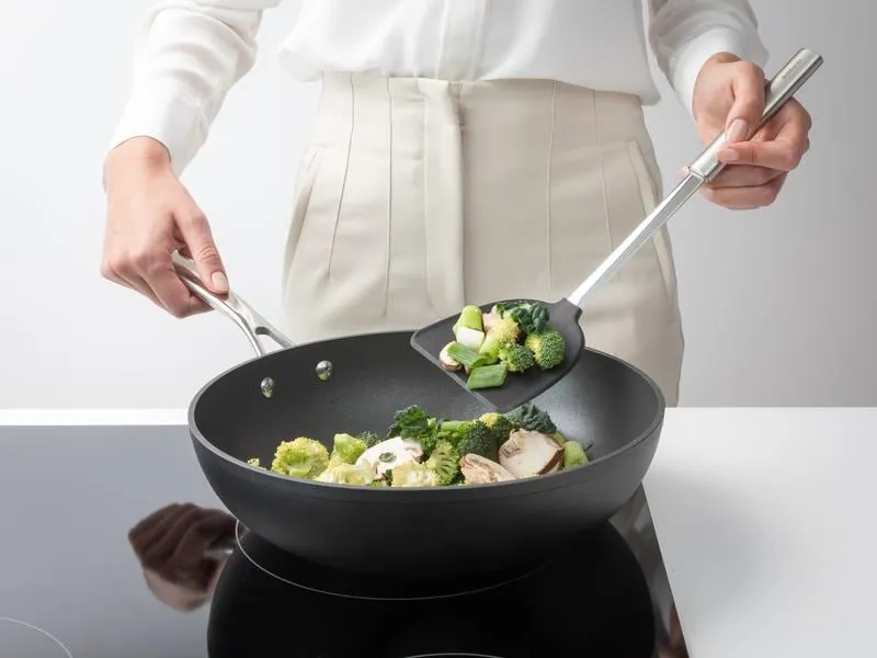 Brabantia Wok-Wender Profile Line Silber