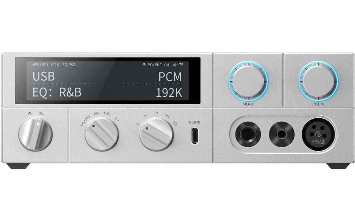 FiiO Kopfhörerverstärker & USB-DAC K15 Silber