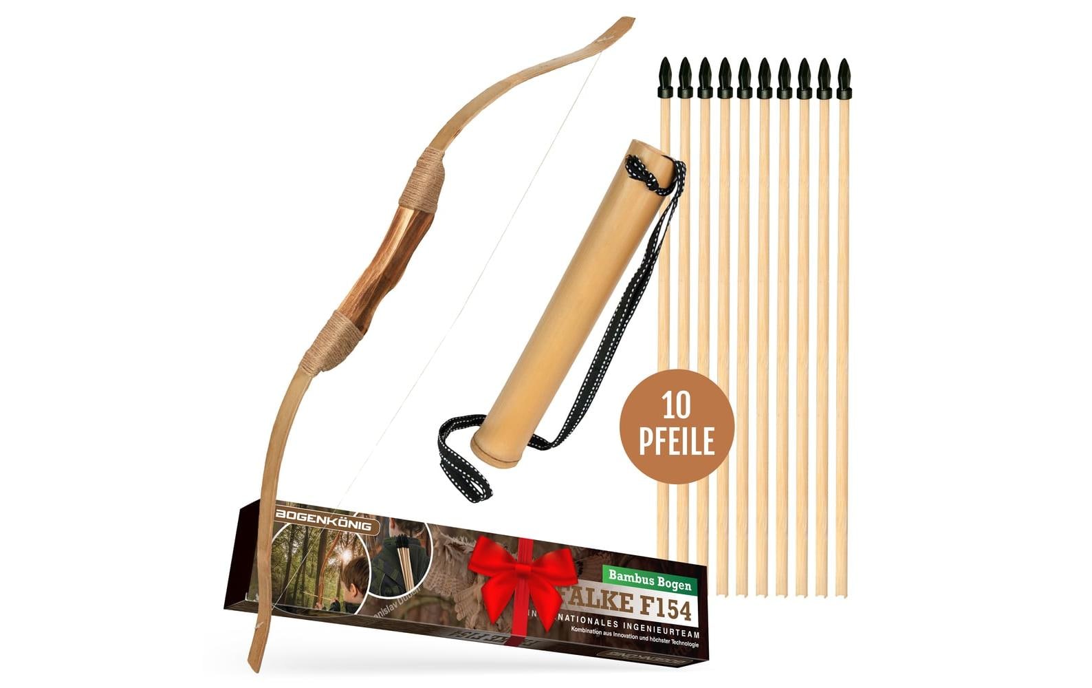 Bogenkönig Bogenschiess-Set 10-teilig