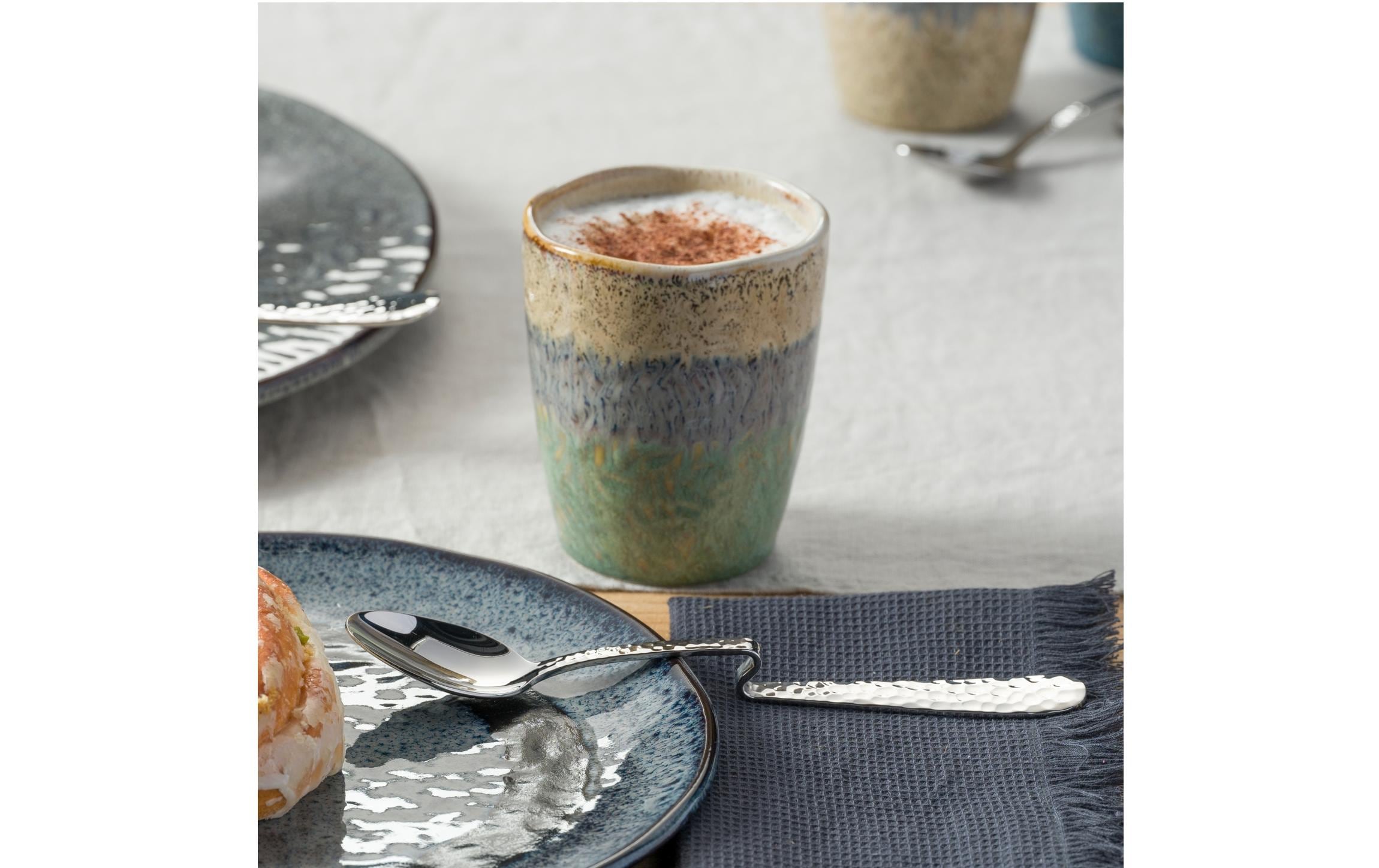 Leonardo Latte Macchiato Löffel Matera 1 Stück, Silber