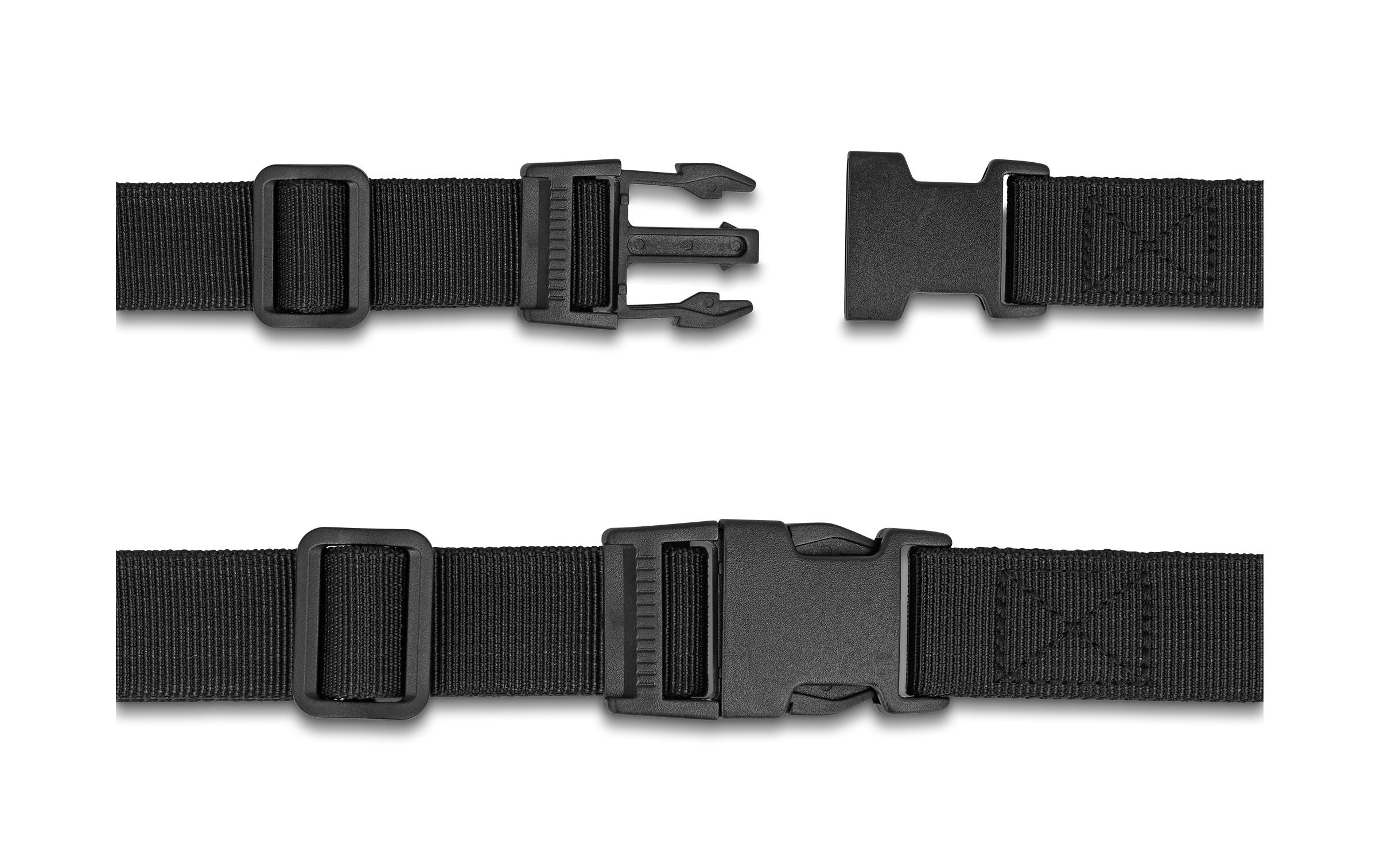 Delock Koffergurt verstellbar, Schwarz, 1.5 m, 2 Stück