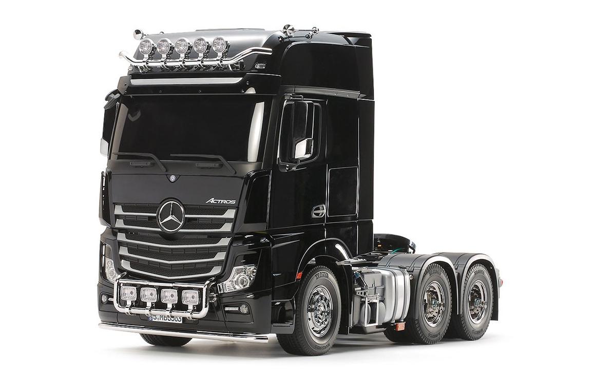 Tamiya Lastwagen Mercedes Actros 3363 Gigaspace 6x4 Bausatz, 1:14 Tamiya Lastwagen Mercedes Actros 3363 Gigaspace 6x4 Bausatz, 1:14