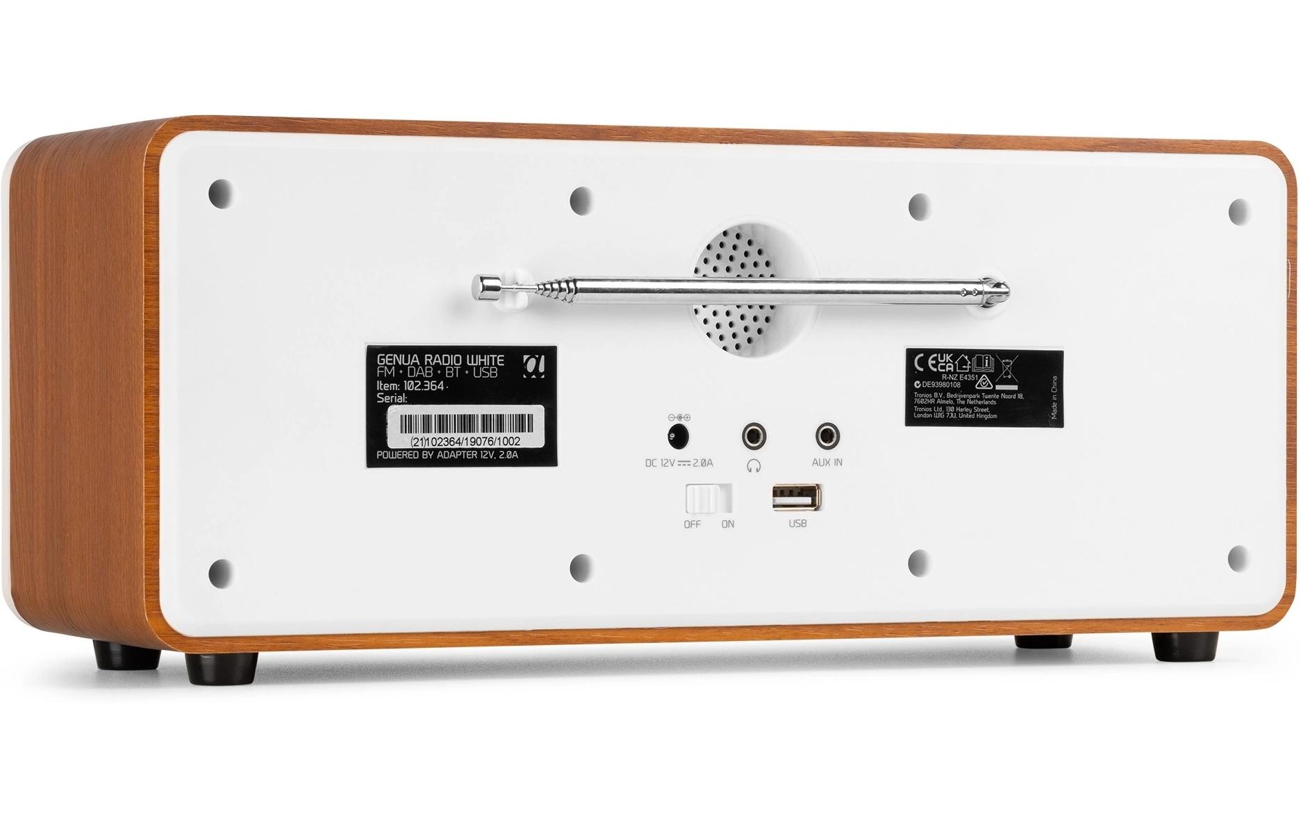 Audizio DAB+ Radio Genua Weiss