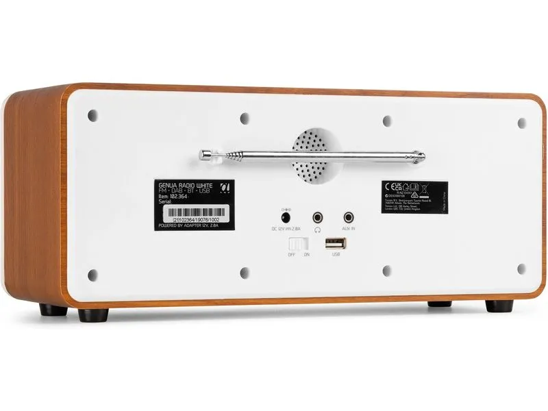Audizio DAB+ Radio Genua Weiss Audizio DAB+ Radio Genua Weiss