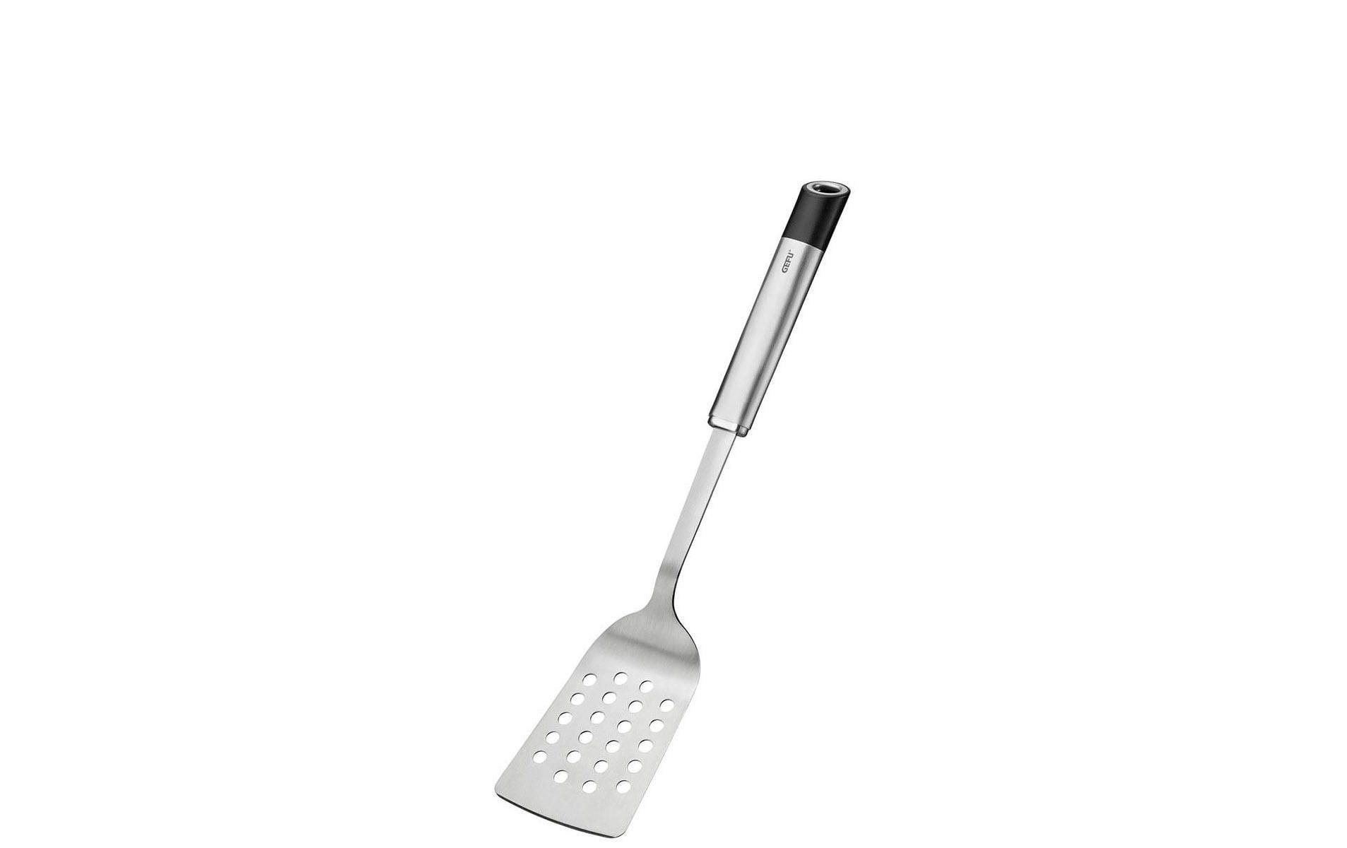 GEFU Pfannenwender Primeline 36 cm, Schwarz/Silber