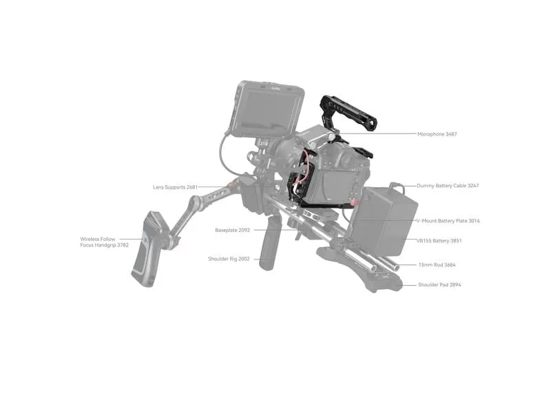 Smallrig Cage Kit Nikon Z 8 Smallrig Cage Kit Nikon Z 8