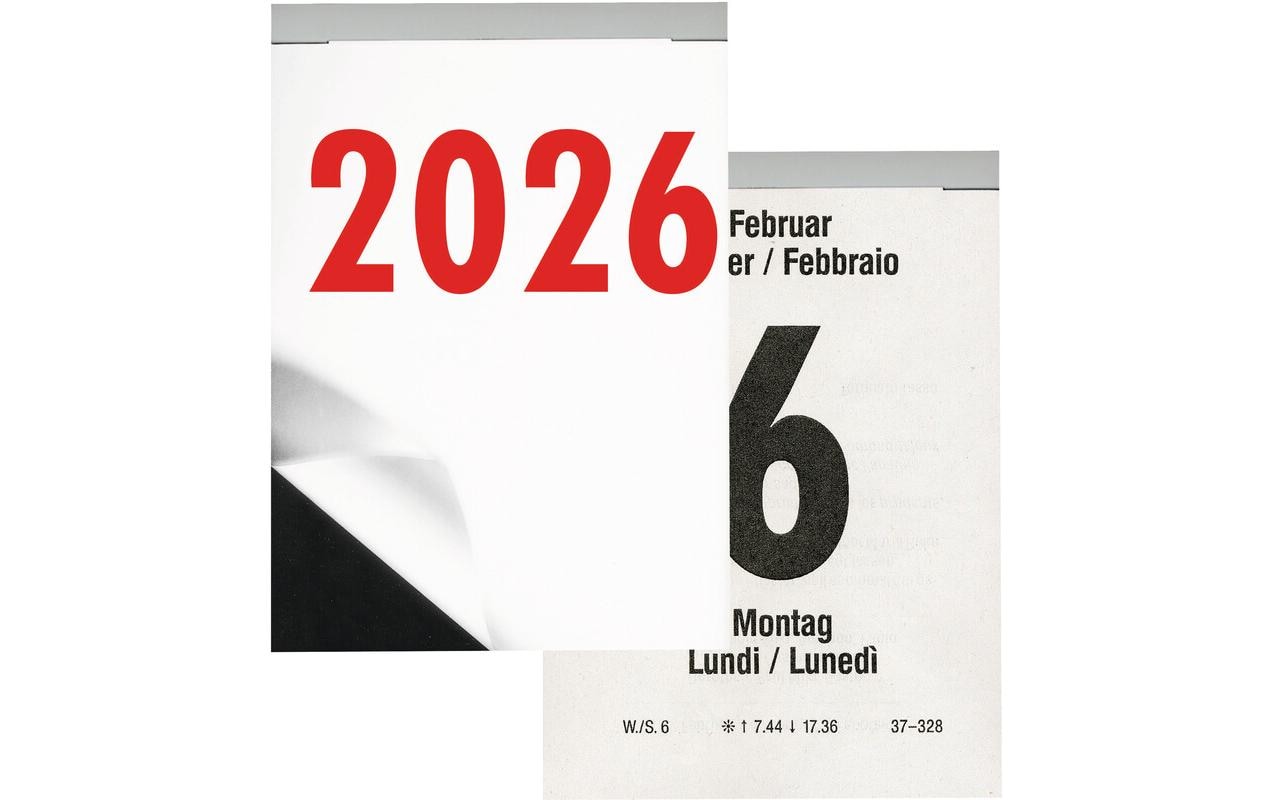 Biella Abreisskalender 9.8 x 14.2 cm, hoch, 396 Blatt Biella Abreisskalender 9.8 x 14.2 cm, hoch, 396 Blatt