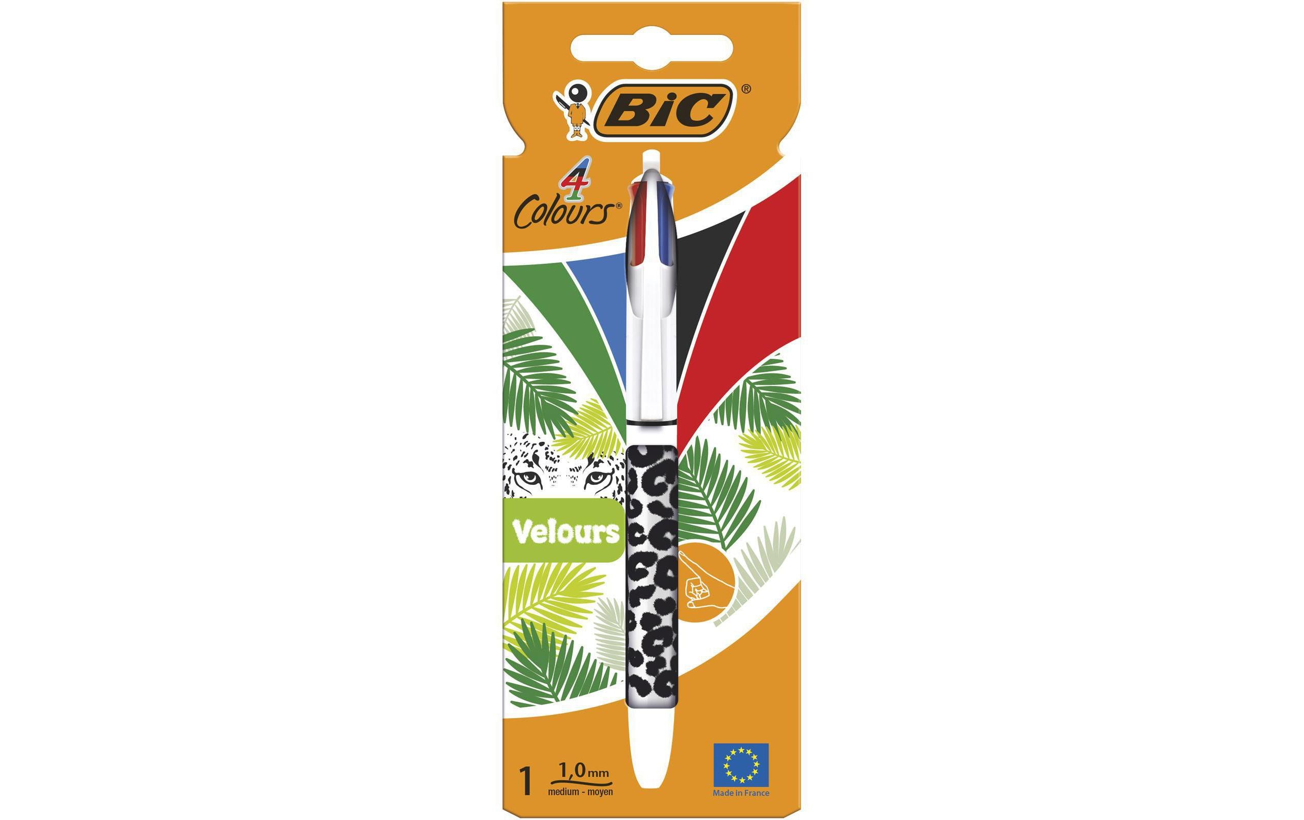 BIC Mehrfarbenkugelschreiber 4 Colours Velours BIC Mehrfarbenkugelschreiber 4 Colours Velours