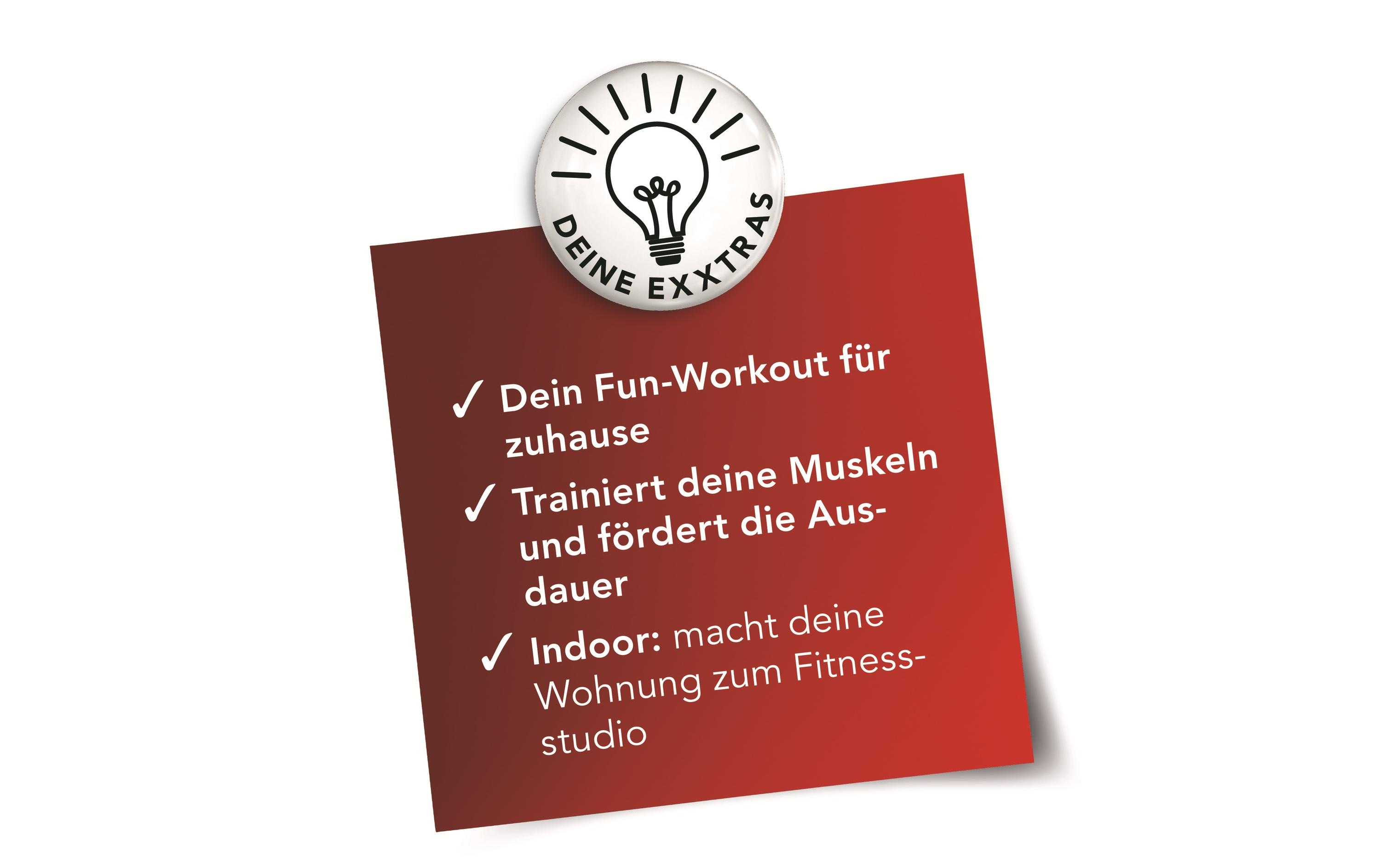 MAXXmee Fitnesstrampolin Blau/Schwarz