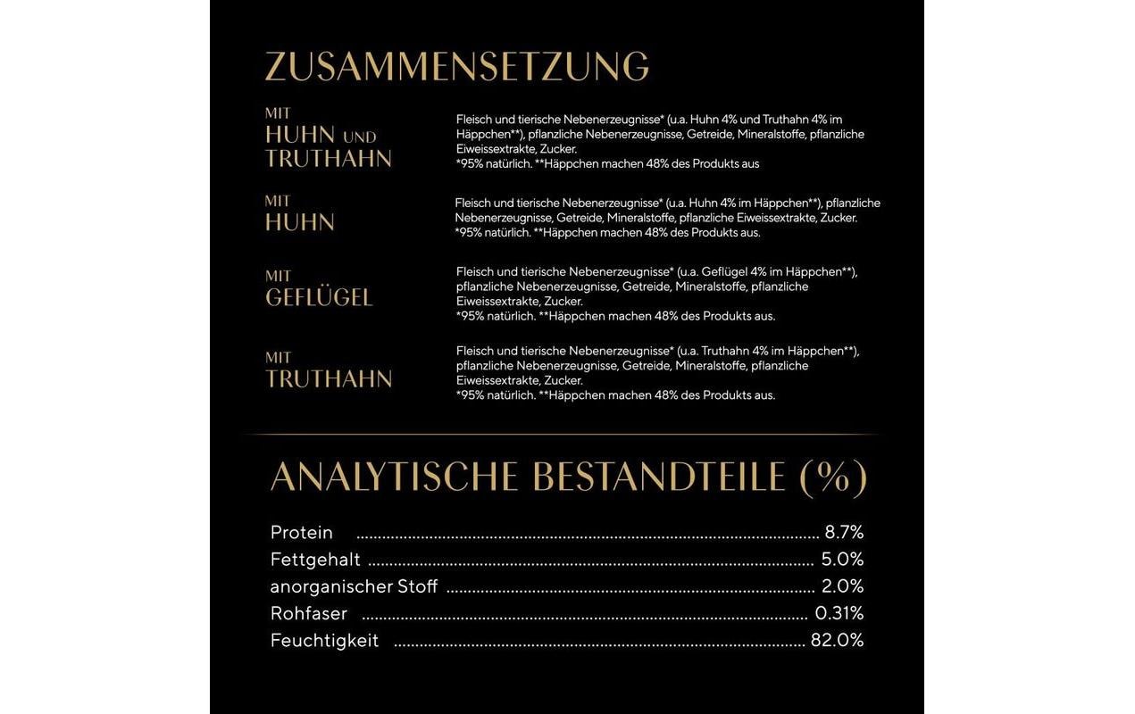 Sheba Nassfutter Selection Mini Filets Sauce Geflügel, 8 x 85g