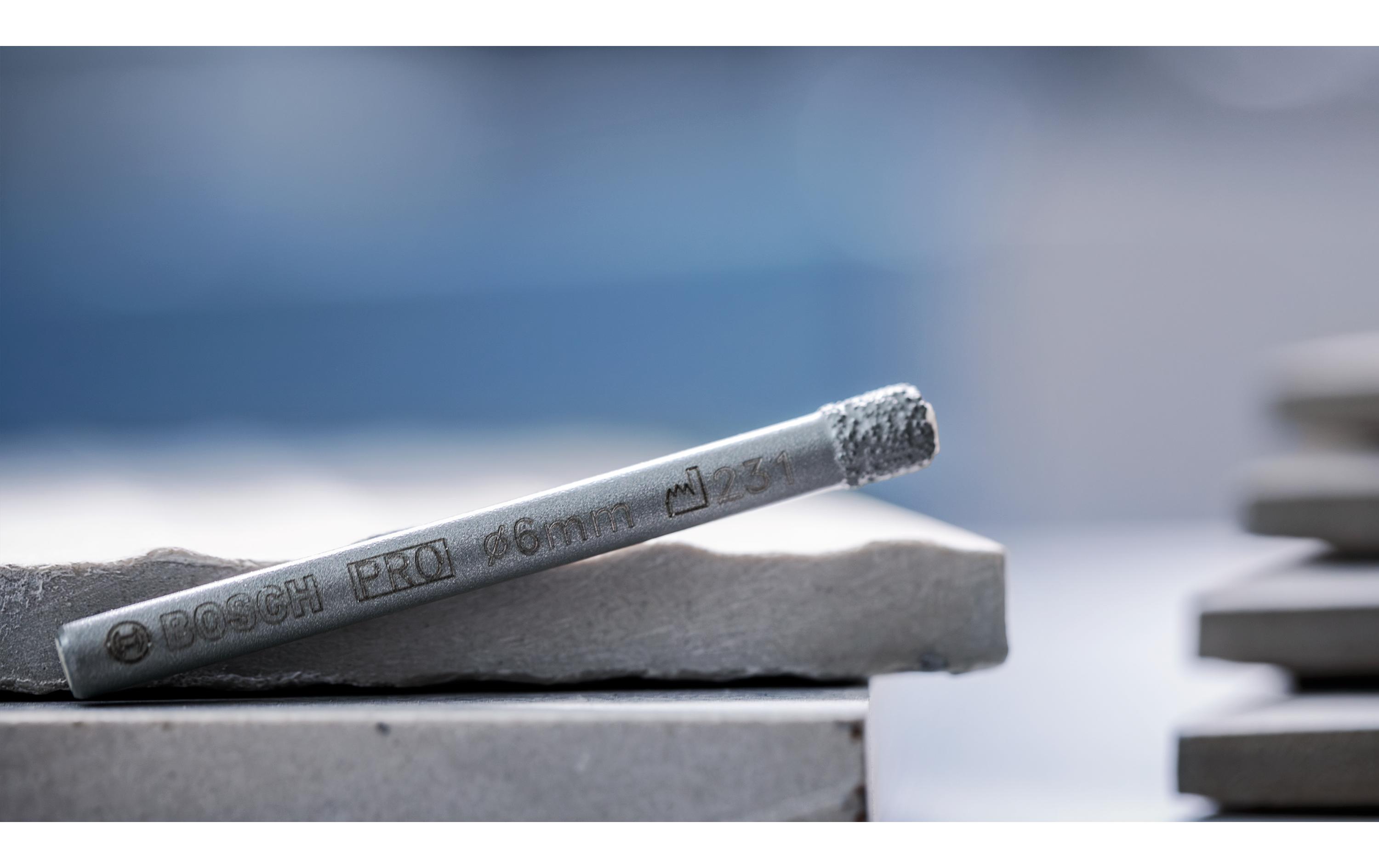 Bosch Professional Bohrer PRO Ceramic dry, 6 x 66 mm