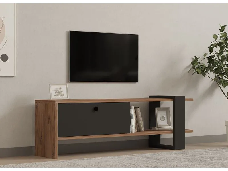 Woody Fashion TV-Möbel Ova 120 x 25 cm, Braun Woody Fashion TV-Möbel Ova 120 x 25 cm, Braun