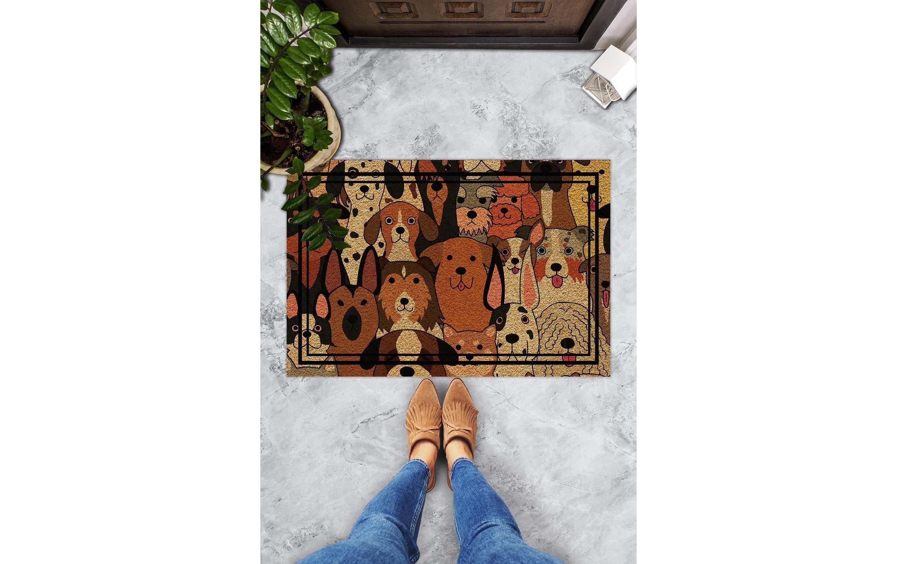 Conceptum Hypnose Fussmatte Dogs 40 cm x 60 cm