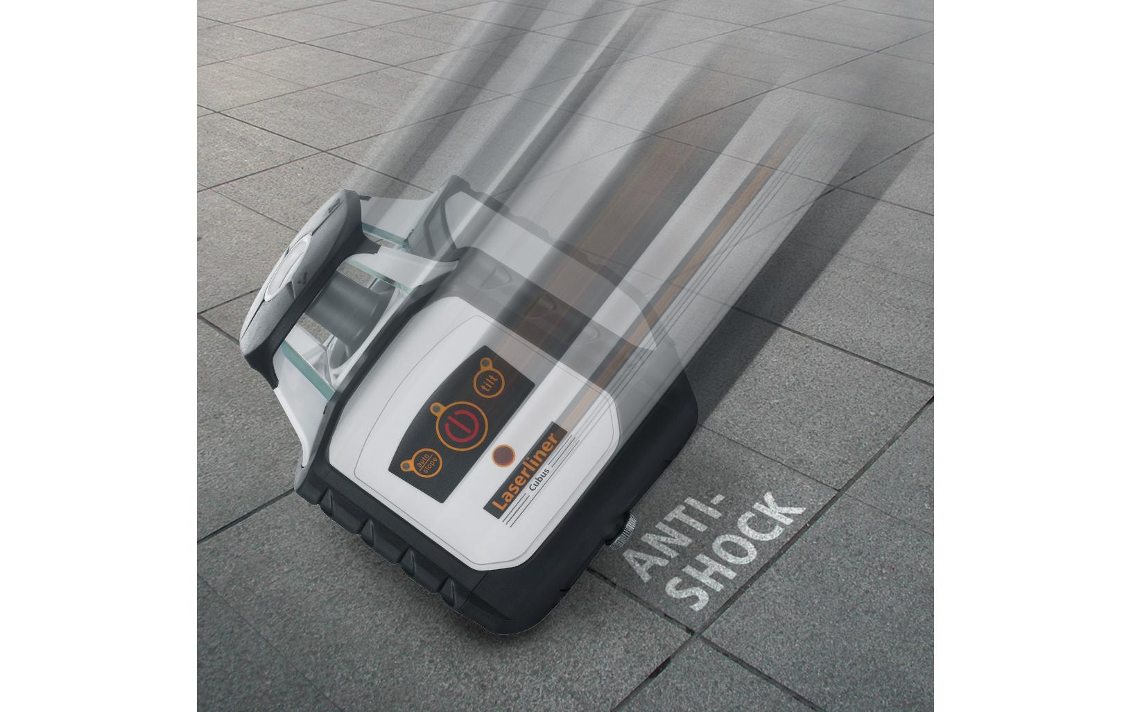 Laserliner Rotationslaser Cubus 210S Set 150 cm 200 m Laserliner Rotationslaser Cubus 210S Set 150 cm 200 m