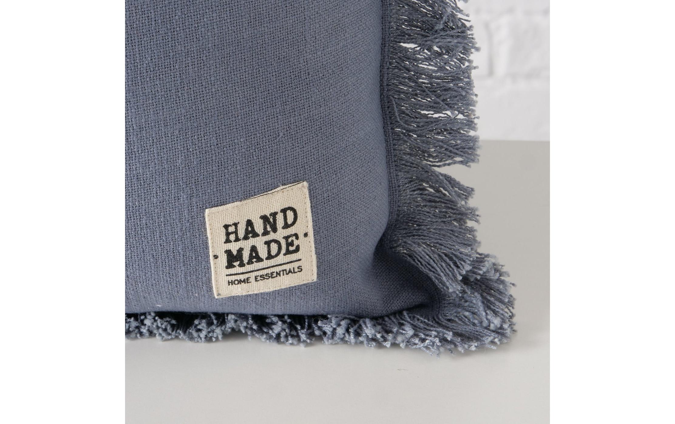 Boltze Kissen Lenea 45 x 45 cm, Dunkelgrau