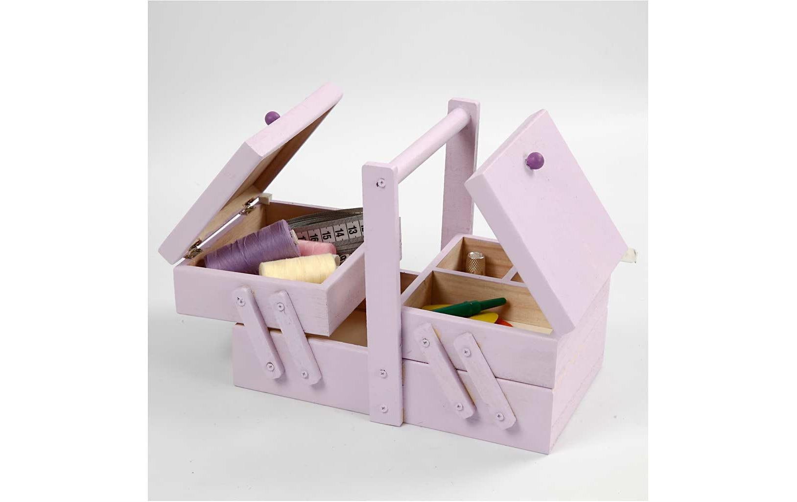 Creativ Company Holzartikel 24 cm Nahkästchen