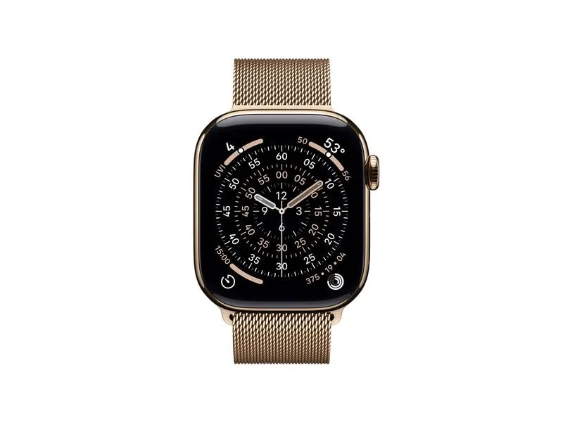 Apple Watch Series 11 42 mm LTE Gold Titanium Milanese Loop Apple Watch Series 11 42 mm LTE Gold Titanium Milanese Loop