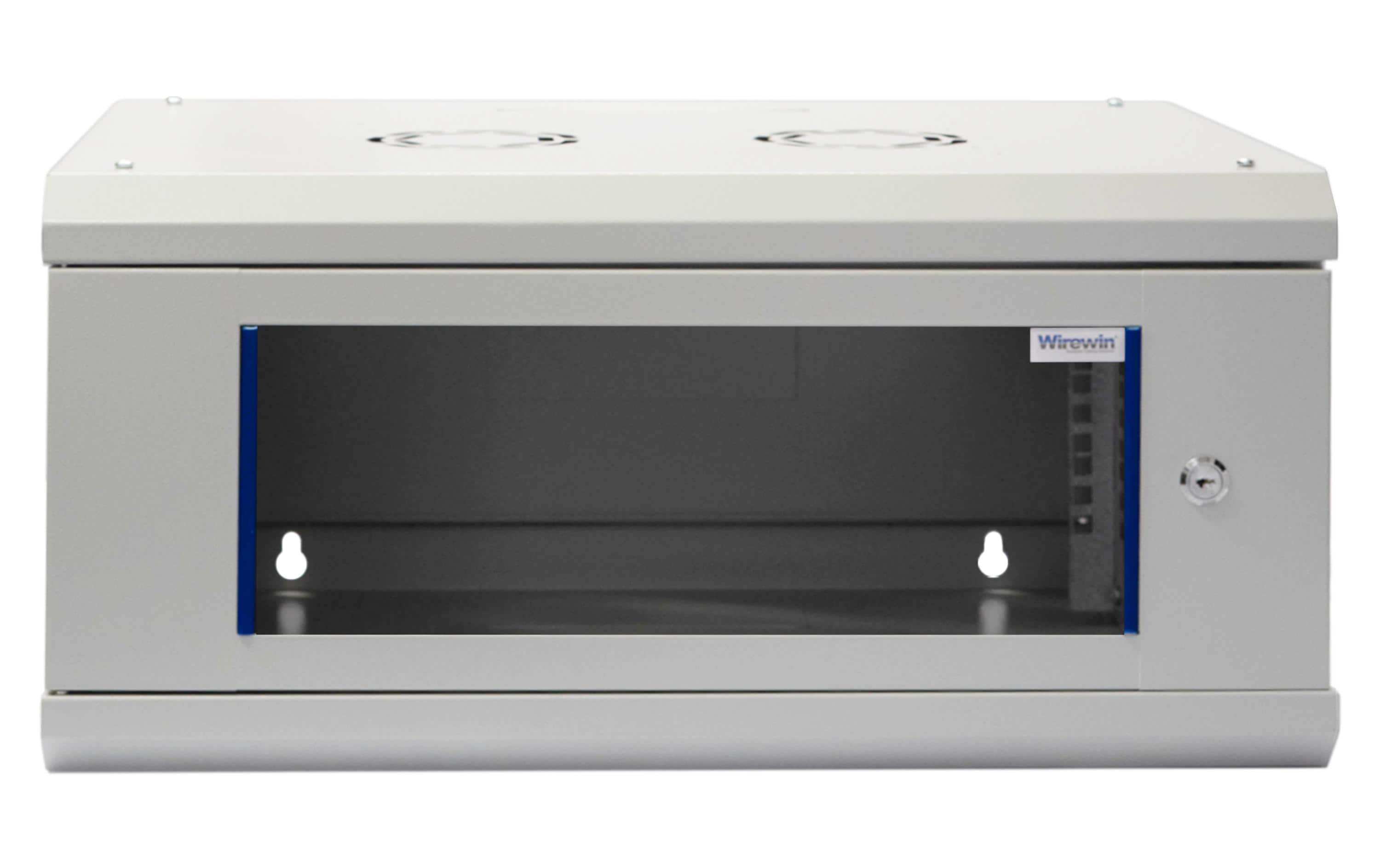 Wirewin Wandschrank 600X600X4U Pro 3rd Gen 19 / 4HE / Grau