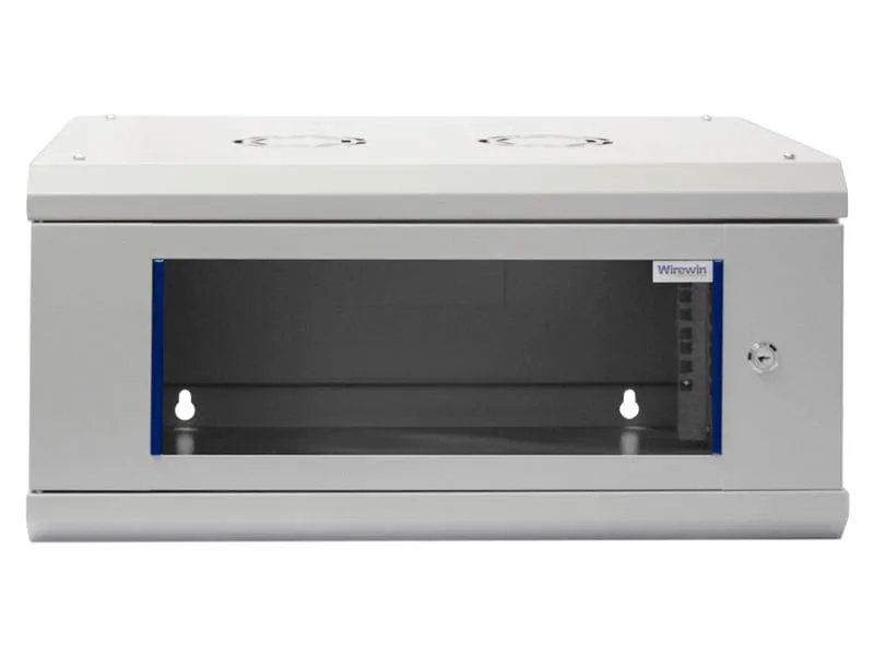 Wirewin Wandschrank 600X600X4U Pro 3rd Gen 19 / 4HE / Grau