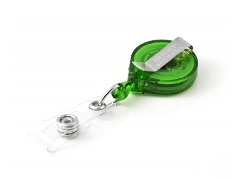 KEY-BAK Ausweishalter KB Mini-Badge 90 cm, mit clip, Grün