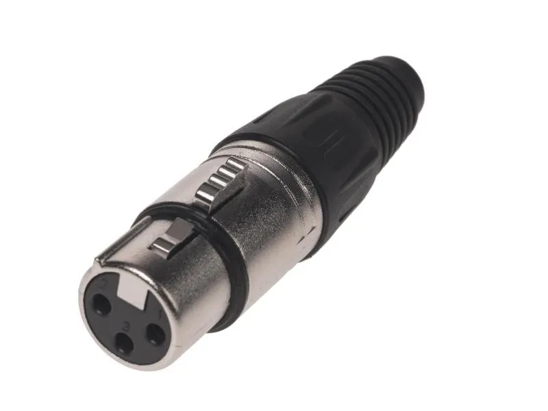 Bemero Stecker BC1001NI-F 3-Pol XLRf female Stecker Nickel Bemero Stecker BC1001NI-F 3-Pol XLRf female Stecker Nickel
