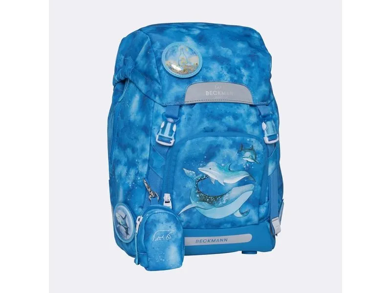 Beckmann Schulthek-Set Classic Ocean 6-teilig