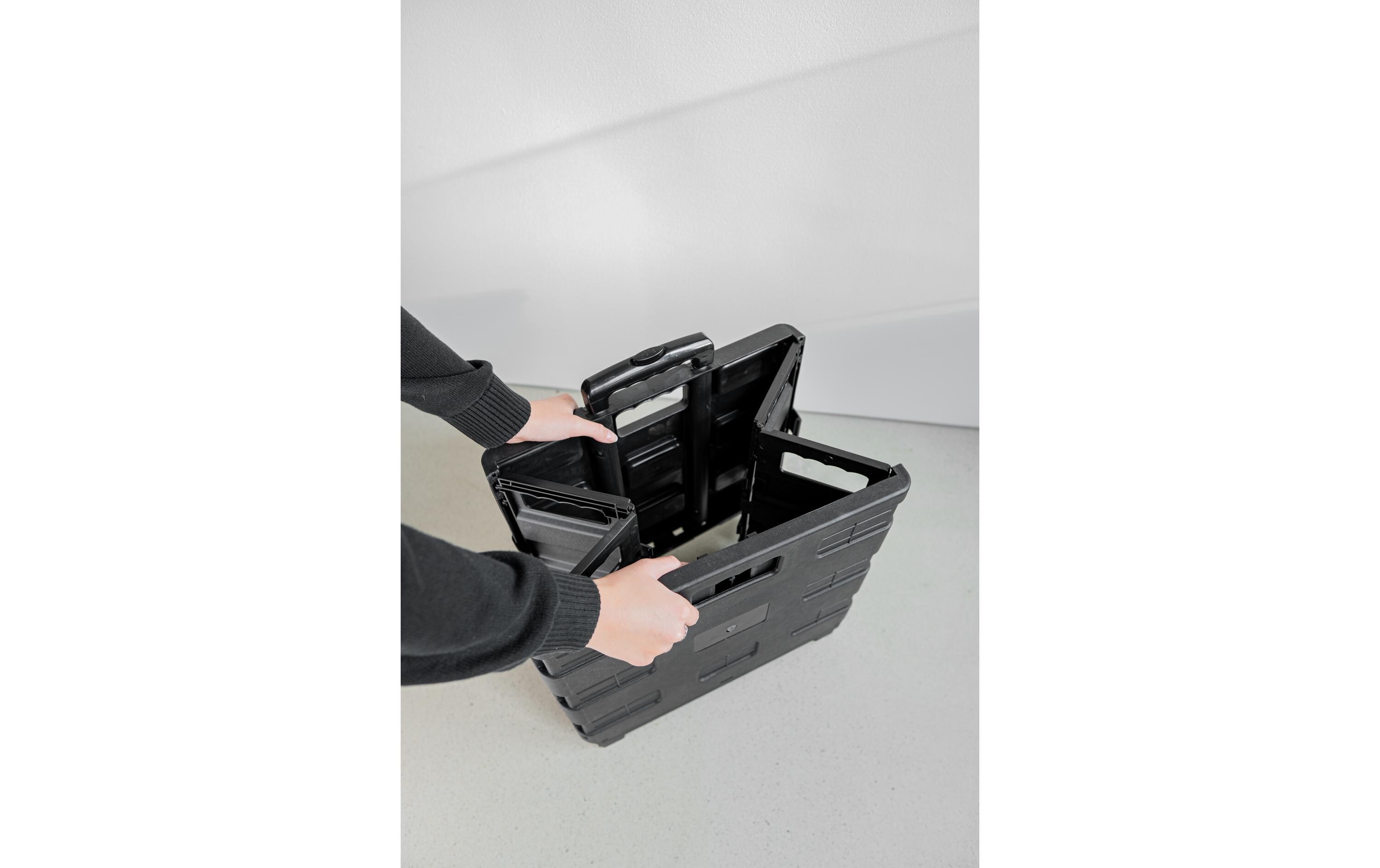 Edi Baur Faltbare Klappbox auf Rollen 45 L