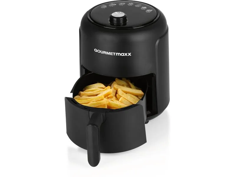 GOURMETmaxx Heissluft-Fritteuse 2 kg, Schwarz GOURMETmaxx Heissluft-Fritteuse 2 kg, Schwarz