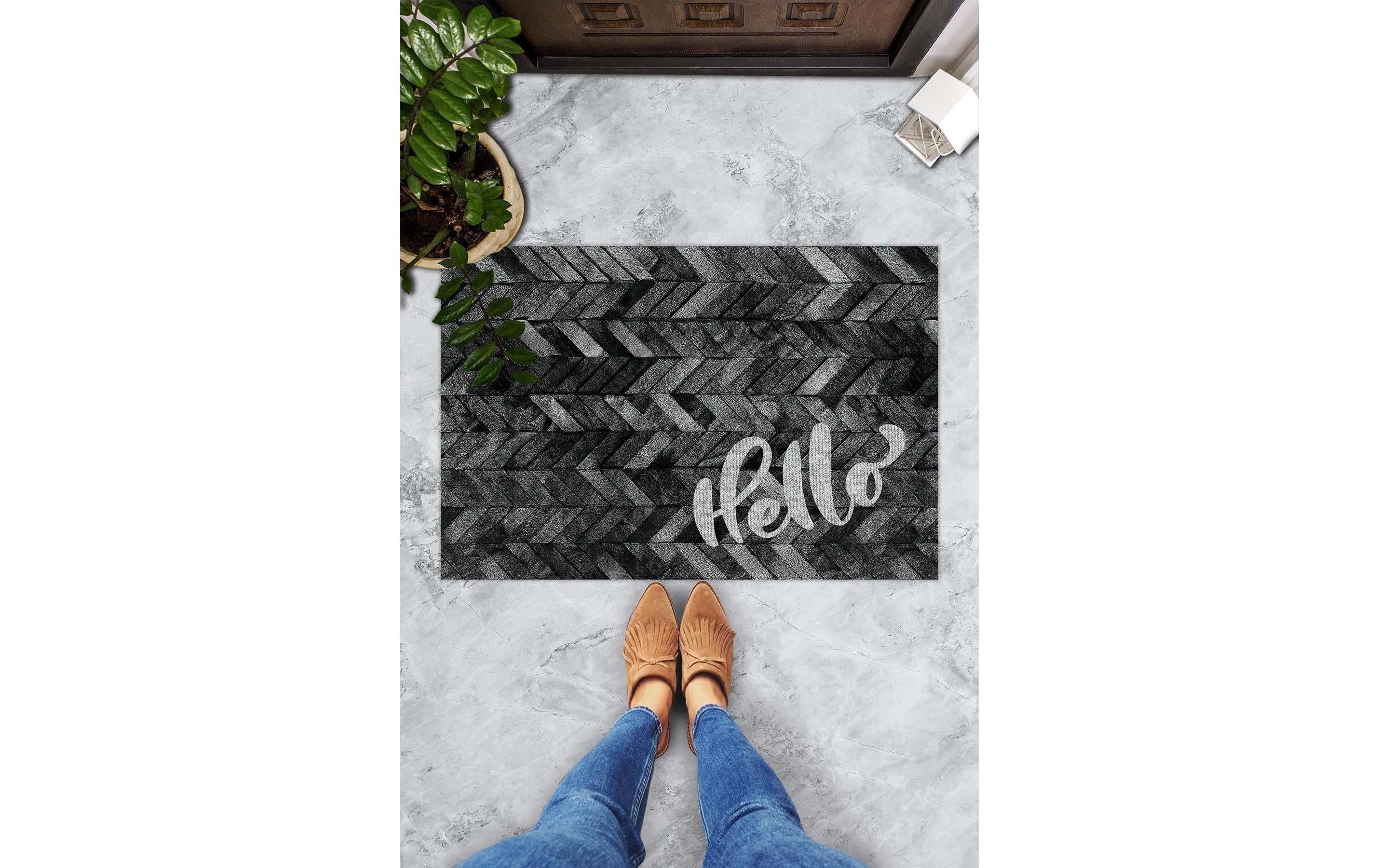 Conceptum Hypnose Fussmatte Arya Hello 40 cm x 60 cm