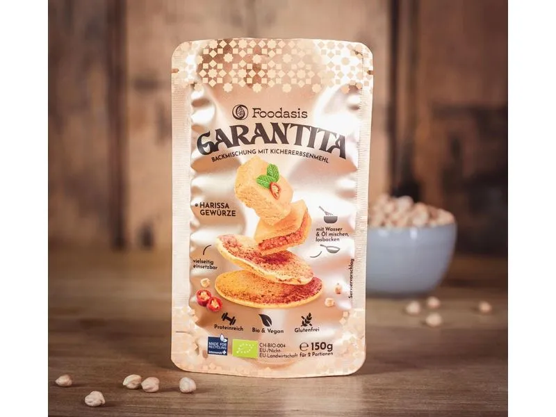 Foodasis GmbH Backmischung Bio Garantita Harissa 150 g Foodasis GmbH Backmischung Bio Garantita Harissa 150 g