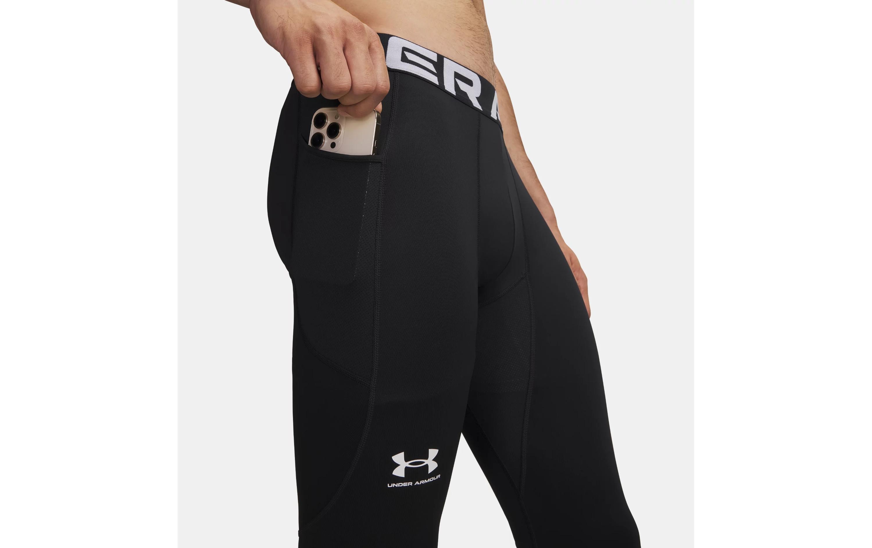 UNDER ARMOUR Funktionsleggings ColdGear Herren Schwarz, S