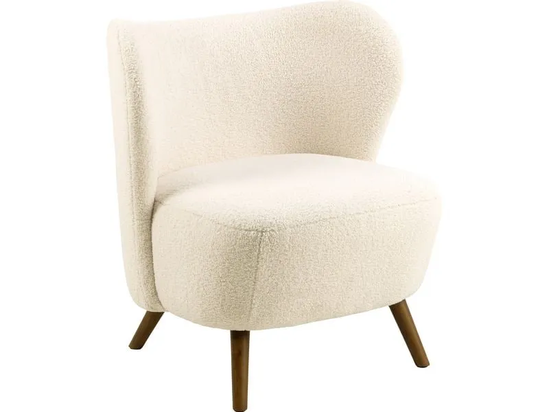 AC Design Sessel Crosby Holz/Textil, Cream AC Design Sessel Crosby Holz/Textil, Cream